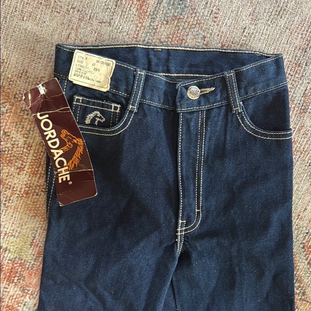 Vintage kids Jordache Blue Straight Leg Jeans size 12